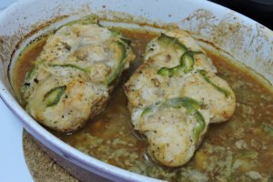 Piept de pui la cuptor cu legume chinezesti