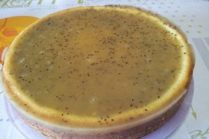 Cheescake cu jeleu de kiwi