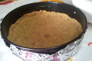Cheescake cu jeleu de kiwi