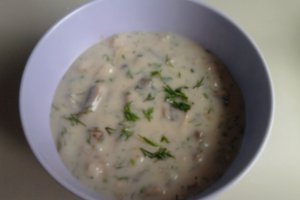 Ciuperci cu sos bechamel
