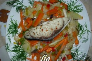 Rechin cu legume la steamer
