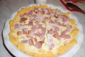 ''Tarta'' cu mamaliga si ce am gasit prin frigider