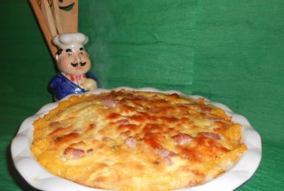 ''Tarta'' cu mamaliga si ce am gasit prin frigider