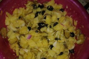 Salata de cartofi (de post)