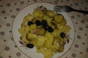 Salata de cartofi (de post)