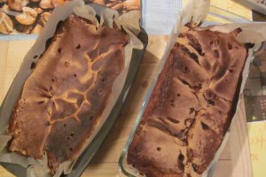 Chec bicolor cu fructe de padure
