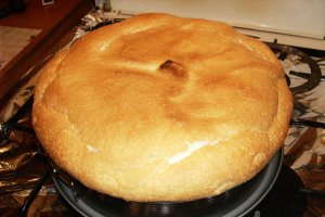 Tort cu nucă de cocos şi mere