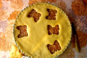 Tarta cu fructe de toamna