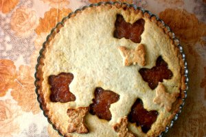Tarta cu fructe de toamna