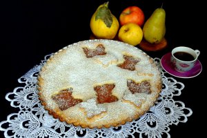 Tarta cu fructe de toamna