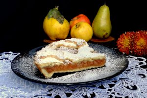 Tarta cu fructe de toamna