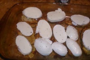 Snitel de pui cu mozzarella