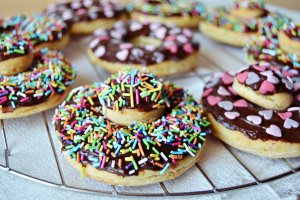 Cookie doughnut / Fursecuri gogosi