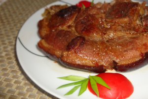 Jambon la tigaie cu varza