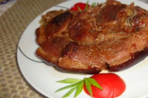 Jambon la tigaie cu varza