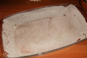 Budincă de orez cu brânză şi ananas