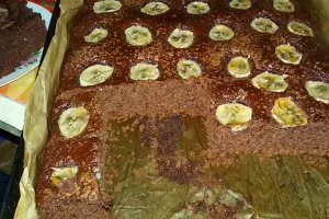 Negresa de post cu banane