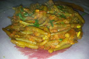Mancare de fasole verde de post