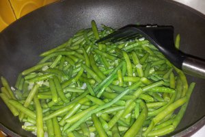 Mancare de fasole verde de post