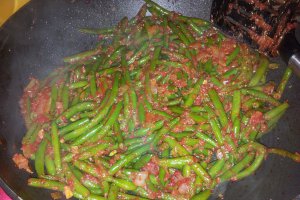 Mancare de fasole verde de post
