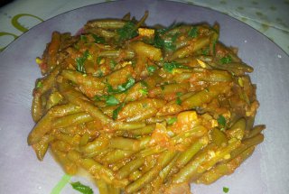 Mancare de fasole verde de post