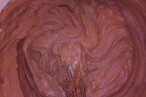 Tort cu mousse de ciocolata, alune si frisca