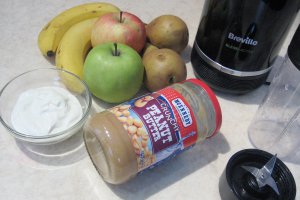 Smoothie energizant, cu fructe