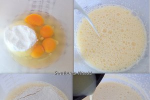 Clafoutis cu zmeura