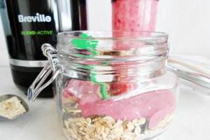 Smoothie multicereale și fructe
