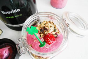 Smoothie multicereale și fructe