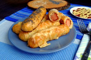 Rulouri hot-dog