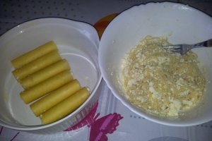 Budinca de paste cu branza dulce
