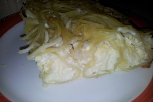Budinca de paste cu branza dulce
