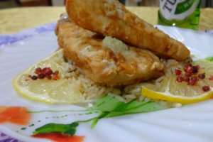 Crap prajit cu mujdei - marinat in bere