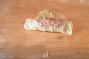 Sarmale in foi de varza cu afumatura
