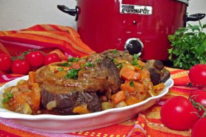 Rasol de mânzat gătit la slow cooker Crock-Pot