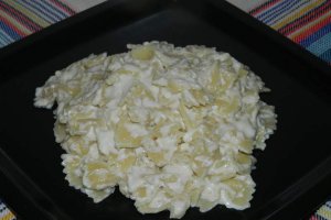 Farfalle quatro formaggi