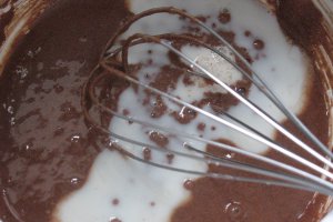 Rulada dietetica cu crema de ciocolata