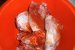 Carne de iepure in sos de rosii cu usturoi servita cu paste-2