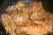 Carne de iepure in sos de rosii cu usturoi servita cu paste-7