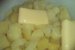 Snitele din soia cu sos de spanac si piure de cartofi-3