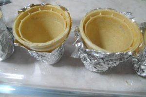 Tort cu jeleu de şampanie şi cremă de portocale