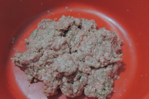 Chiftele cu carne macinata de porc si soia
