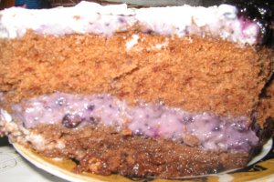 Tort "Flacara violet"