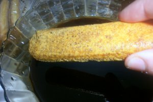 Tort cu piscoturi, mascarpone si fructe tropicale