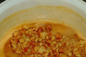 Napolitane cu alune macinate, biscuiti si dulce de leche
