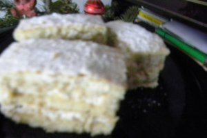 Prajitura cu crema de smantana - Reteta cu numarul 500