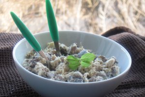 Salata de pui cu ciuperci