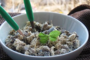 Salata de pui cu ciuperci