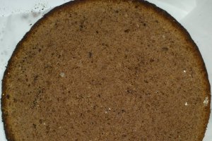 TORT CU CREMA DE CACAO SI CREMA DE RICOTTA SI COCOS